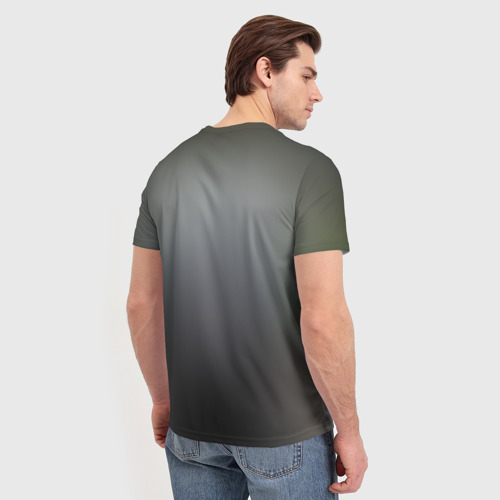Мужская футболка 3D Енотик, цвет 3D печать - фото 4