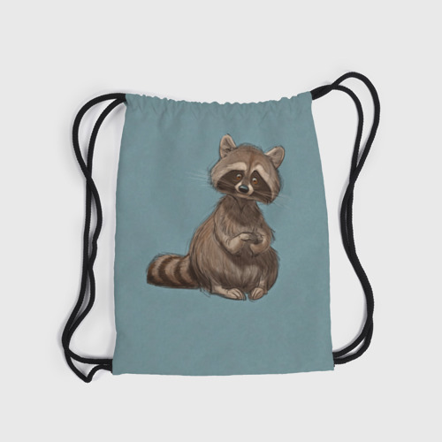 Рюкзак-мешок 3D Raccoon - фото 6
