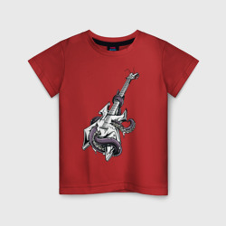 Детская футболка хлопок Гитара