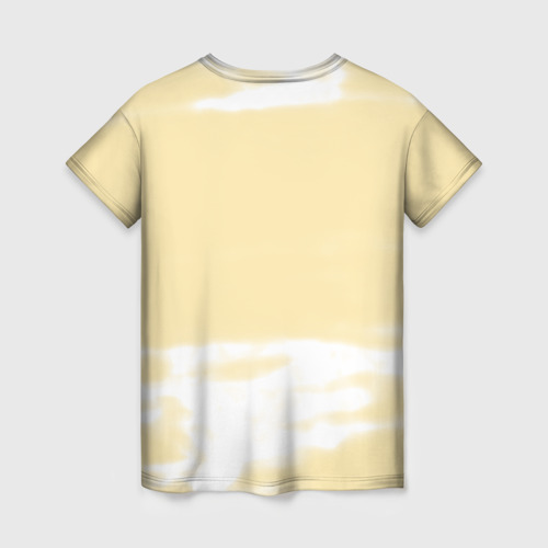 Женская футболка 3D с принтом Я лисица, вид сзади #1