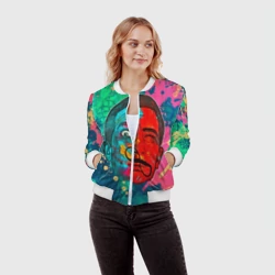 Женский бомбер 3D Сальвадор Дали - фото 2