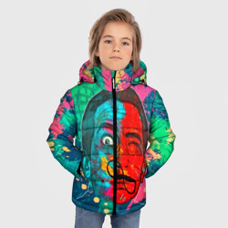 Зимняя куртка для мальчиков 3D Сальвадор Дали - фото 2
