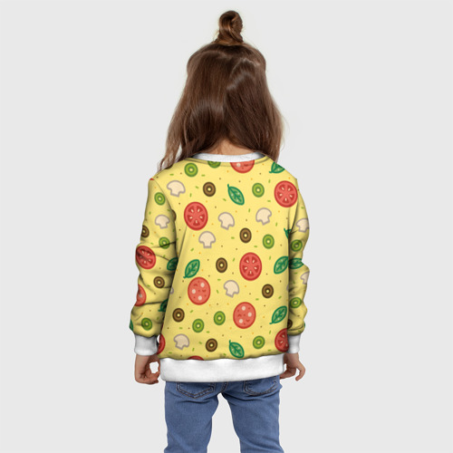 Детский свитшот 3D Pizza - фото 8