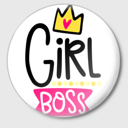 Значок Girl Boss