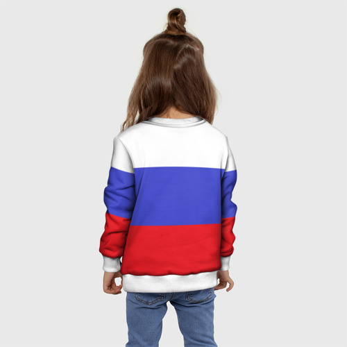 Детский свитшот 3D ОМОН, флаг и герб России, цвет 3D печать - фото 8
