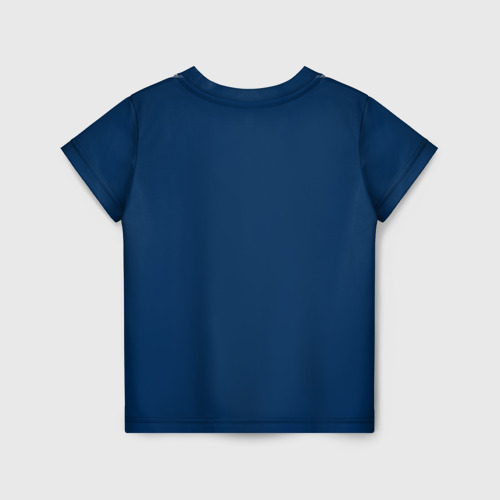 Детская футболка 3D с принтом Гагарин, вид сзади #1