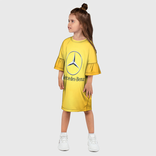 Детское платье 3D Yellow Benz - фото 3