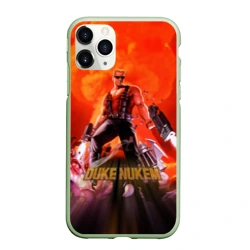 Чехол для iPhone 11 Pro Max матовый Duke Nukem