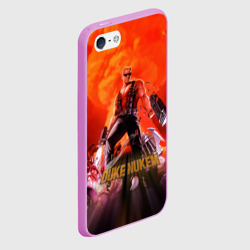 Чехол для iPhone 5/5S матовый Duke Nukem - фото 2