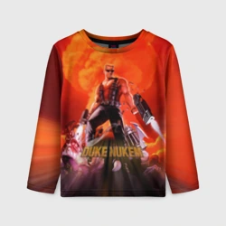 Детский лонгслив 3D Duke Nukem