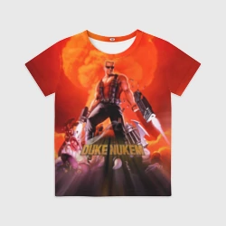 Детская футболка 3D Duke Nukem