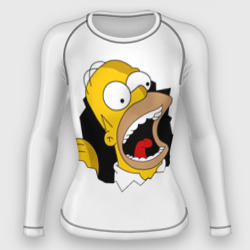 Женский рашгард 3D The Simpsons