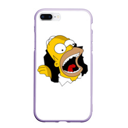 Чехол для iPhone 7Plus/8 Plus матовый The Simpsons