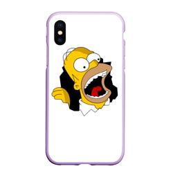 Чехол для iPhone XS Max матовый The Simpsons