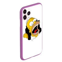 Чехол для iPhone 11 Pro Max матовый The Simpsons - фото 2