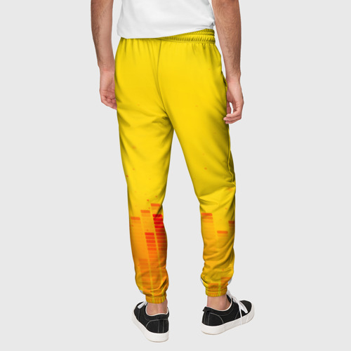 Мужские брюки 3D Эквалайзер звука, цвет 3D печать - фото 5