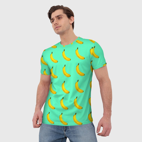Мужская футболка 3D Banana, цвет 3D печать - фото 3