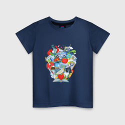 Детская футболка хлопок Интерны