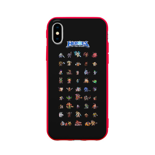 Чехол для Apple iPhone X силиконовый матовый HotS Фото 01 Чехол для Apple iPhone X силиконовый матовый HotS Фото 01