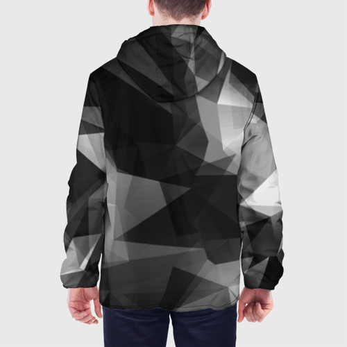 Мужская куртка 3D Camo - Black & White Чёрно-белый камуфляж, цвет 3D печать - фото 5