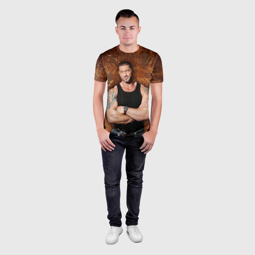 Мужская футболка 3D Slim Батиста 2, цвет 3D печать - фото 4