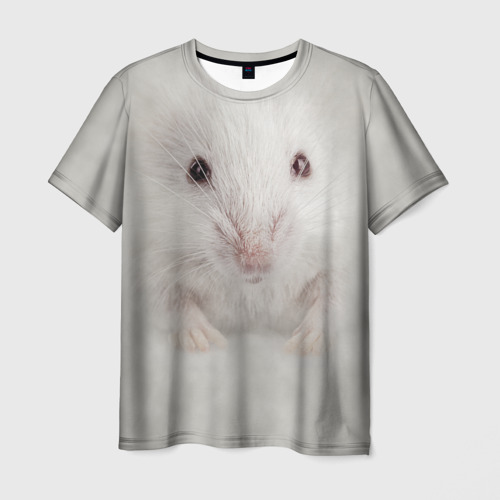 Мужская футболка 3D Крыса, цвет 3D печать