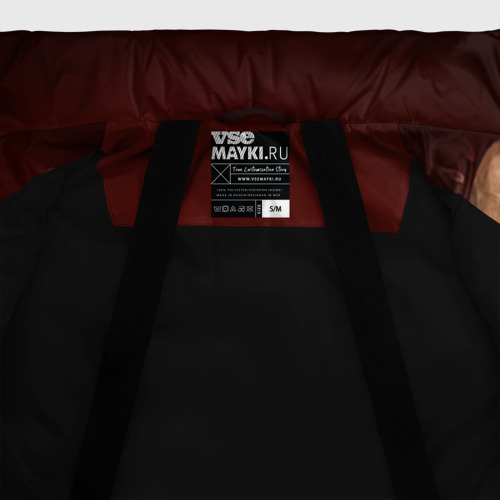 Женская зимняя куртка Oversize Скала, цвет черный - фото 7