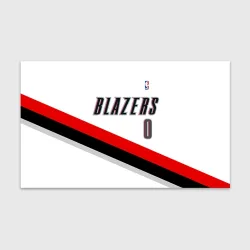 Бумага для упаковки 3D Форма Portland Trail Blazers белая