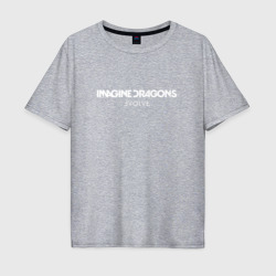 Мужская футболка хлопок Oversize Imagine Dragons Evolve 1