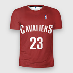 Мужская футболка 3D Slim Форма Cavaliers Cleveland красная