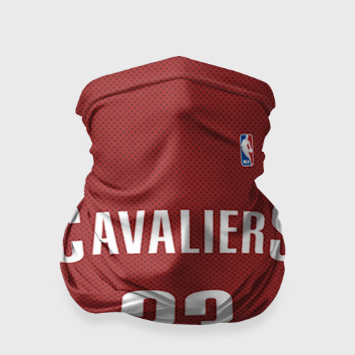 Бандана-труба 3D Форма Cavaliers Cleveland красная, цвет 3D печать