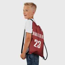 Рюкзак-мешок 3D Форма Cavaliers Cleveland красная - фото 2