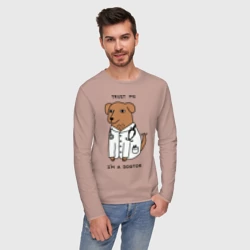 Мужской лонгслив хлопок Dogtor - фото 2