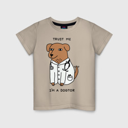 Детская футболка хлопок Dogtor