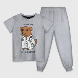 Детская пижама хлопок Dogtor