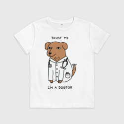 Детская футболка хлопок Dogtor