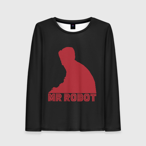 Женский лонгслив 3D Mr Robot, цвет 3D печать