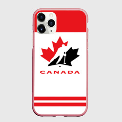 Чехол для iPhone 11 Pro Max матовый Team Canada