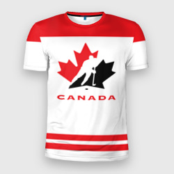 Мужская футболка 3D Slim Team Canada