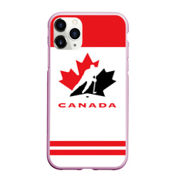 Чехол для iPhone 11 Pro Max матовый Team Canada