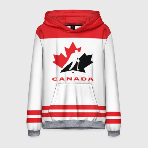 Мужская толстовка 3D Team Canada