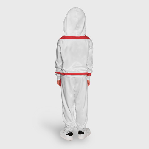Детский костюм с толстовкой 3D Team Canada, цвет белый - фото 4