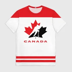 Мужская футболка 3D Team Canada