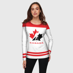 Женский лонгслив 3D Team Canada - фото 2