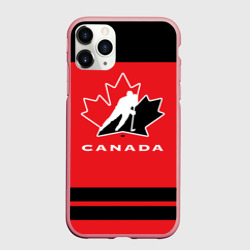 Чехол для iPhone 11 Pro Max матовый Team Canada