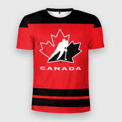 Мужская футболка 3D Slim Team Canada
