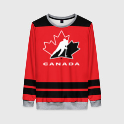 Женский свитшот 3D Team Canada