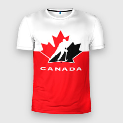 Мужская футболка 3D Slim Team Canada