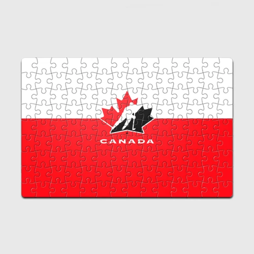 Головоломка Пазл магнитный 126 элементов Team Canada
