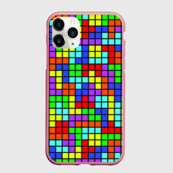 Чехол для iPhone 11 Pro Max матовый Тетрис